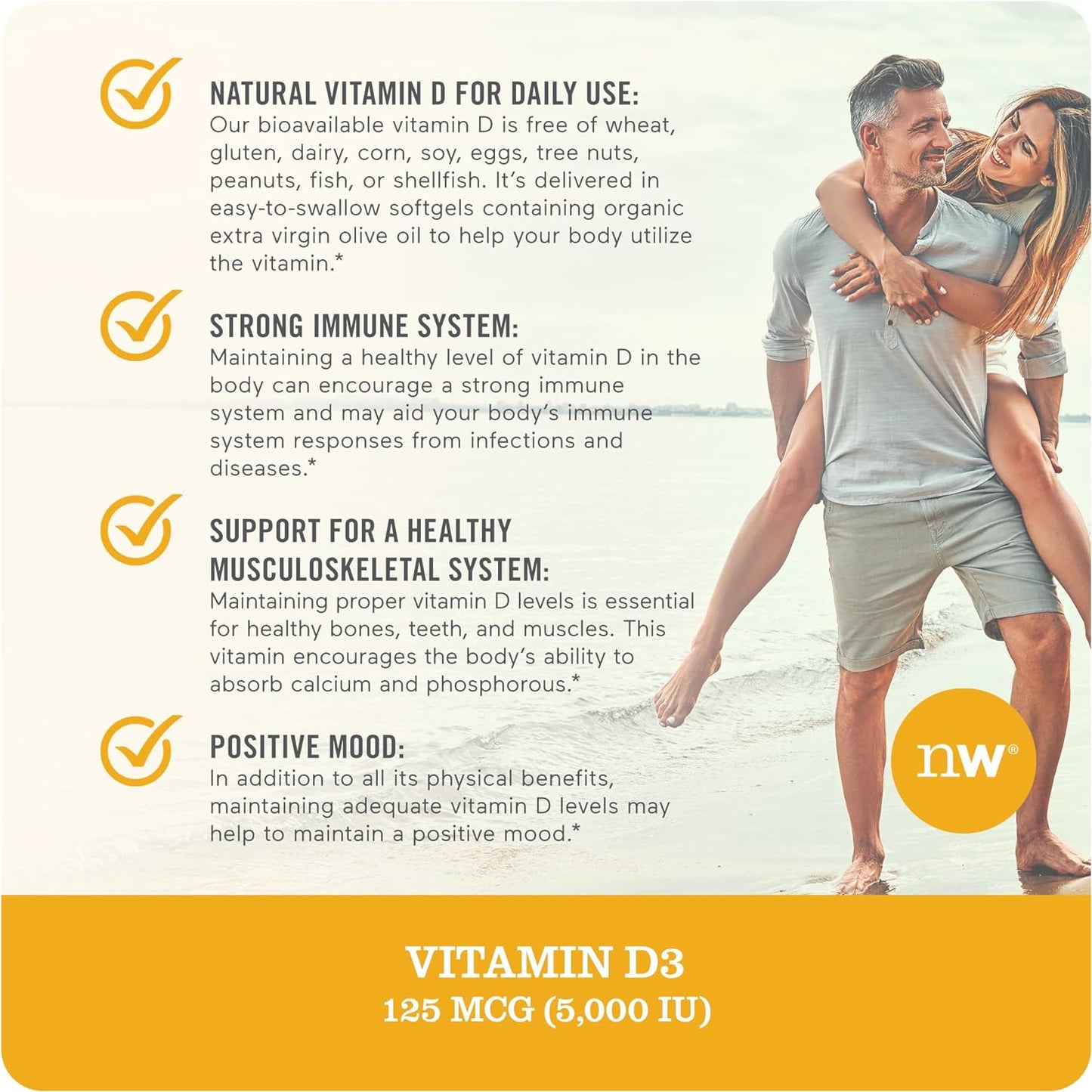 Vitamin D3 (360 Capsules)