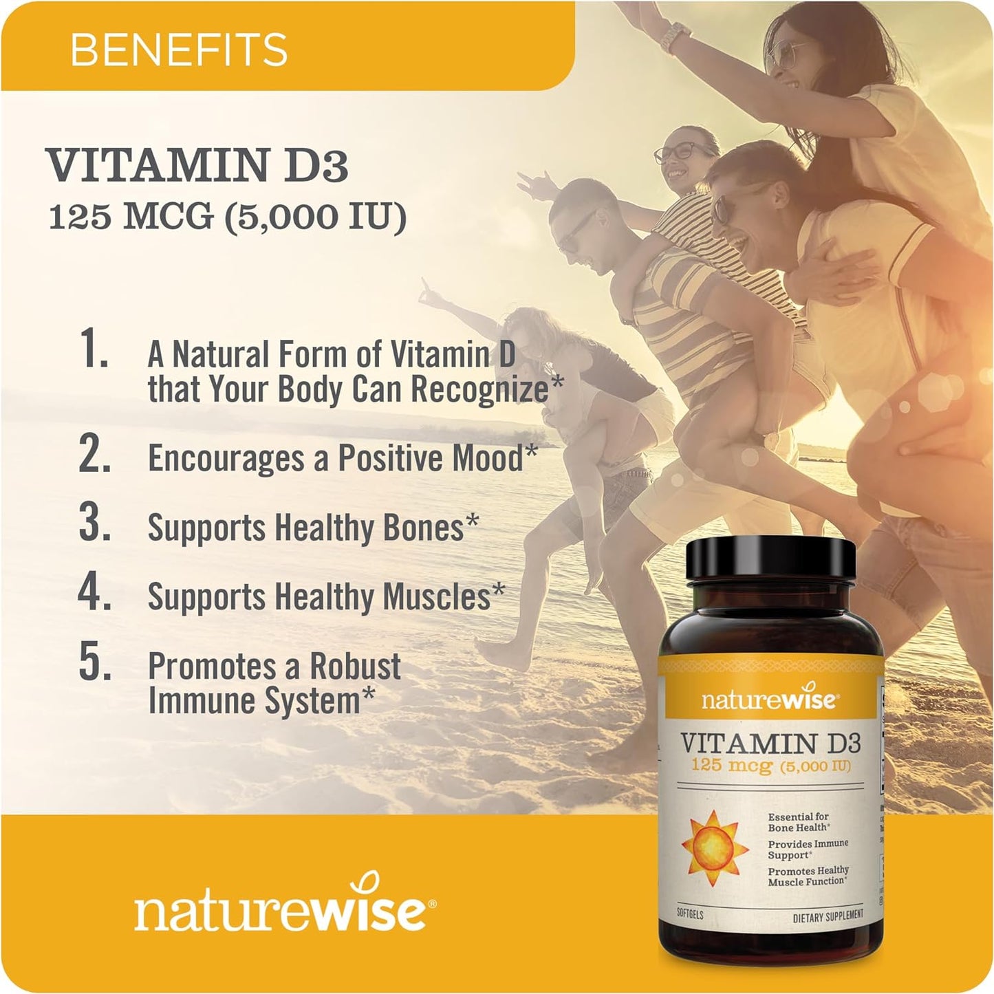 Vitamin D3 (360 Capsules)