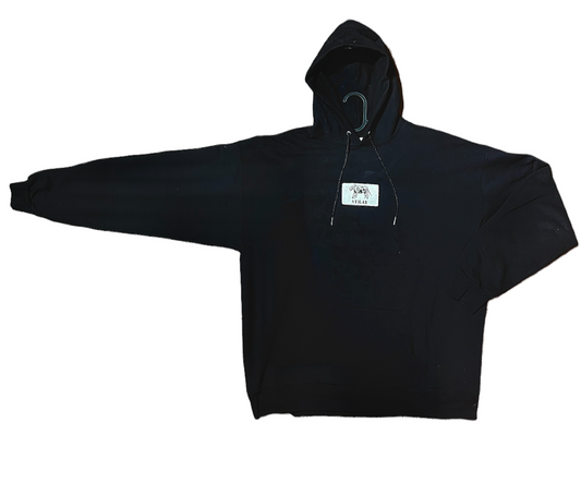 Black STRAY Hoodie, Comfortable and Stylish